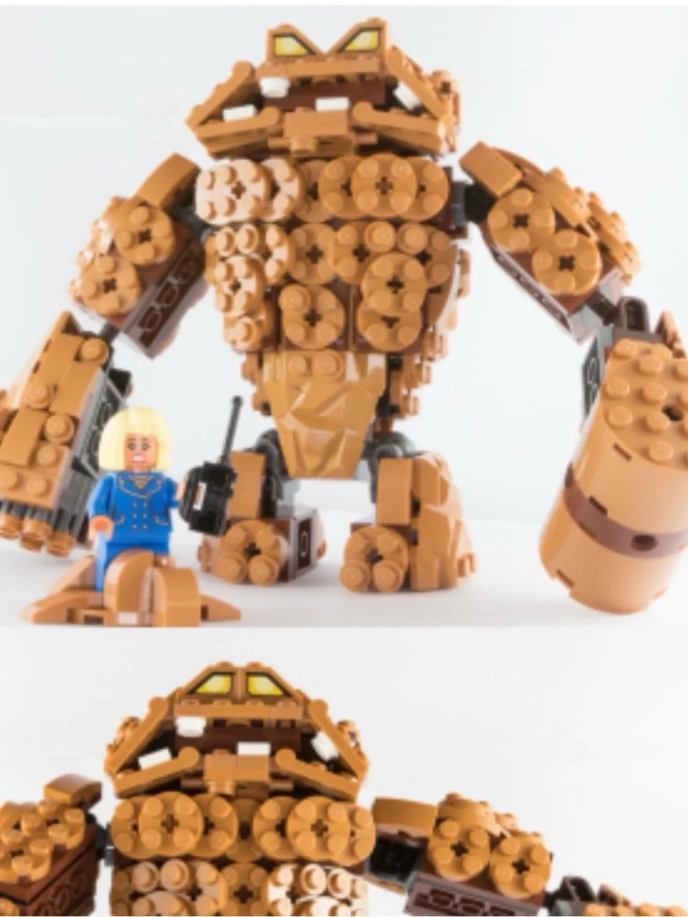Bag 3 LEGO Batman Movie Clayface Splat Attack (70904) Incomplete Set